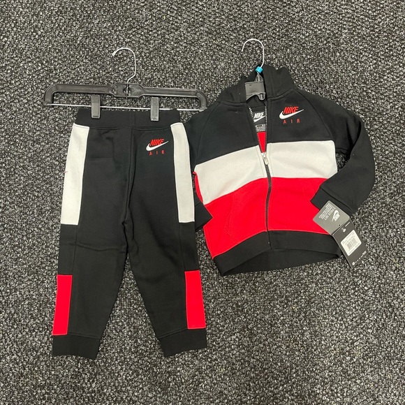 Nike Baby Boys Nike Air 2PC Hoodie & Joggers Set 24M - Picture 4 of 8